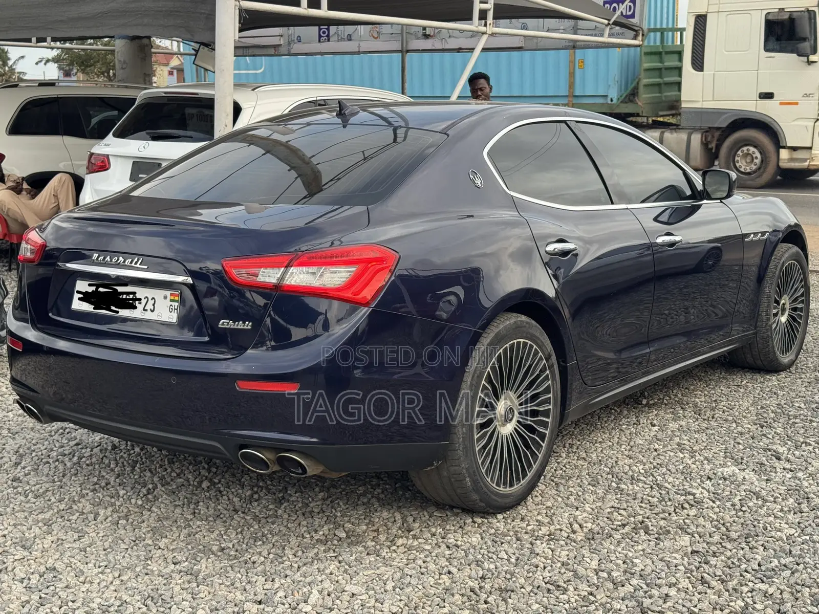 Maserati Ghibli 4dr Sedan (3.0L 6cyl Turbo 8A) 2014 Black