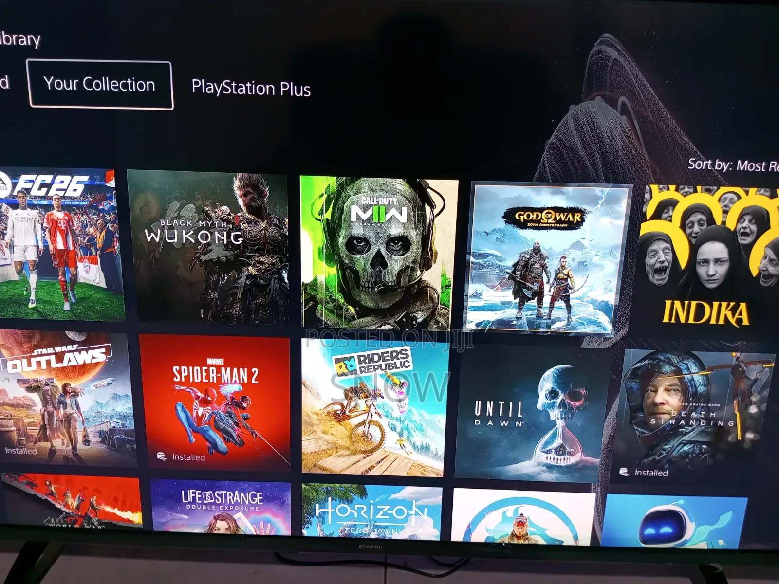 PS5 Slim With 2 Gamepads and FC 27