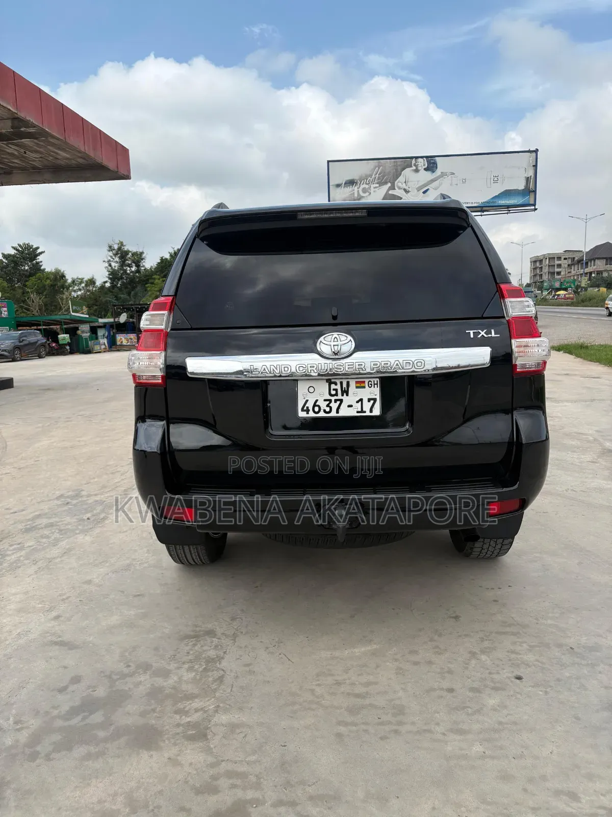Toyota Land Cruiser Prado 2.7 2017 Black