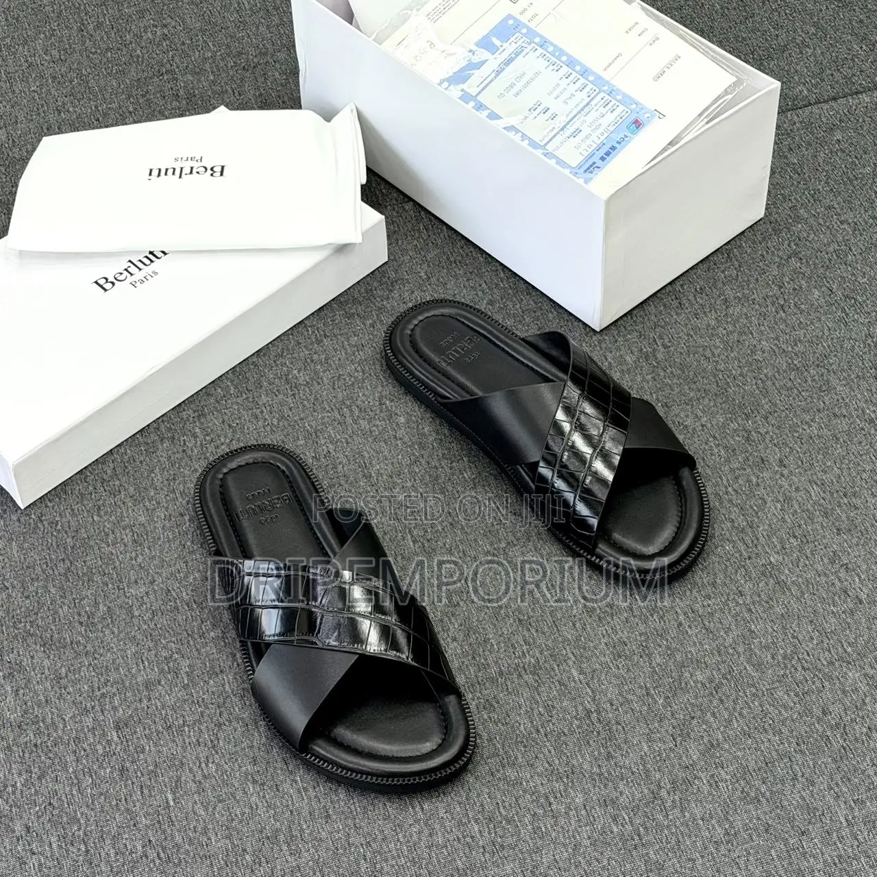 Fendi and Berluti Slide