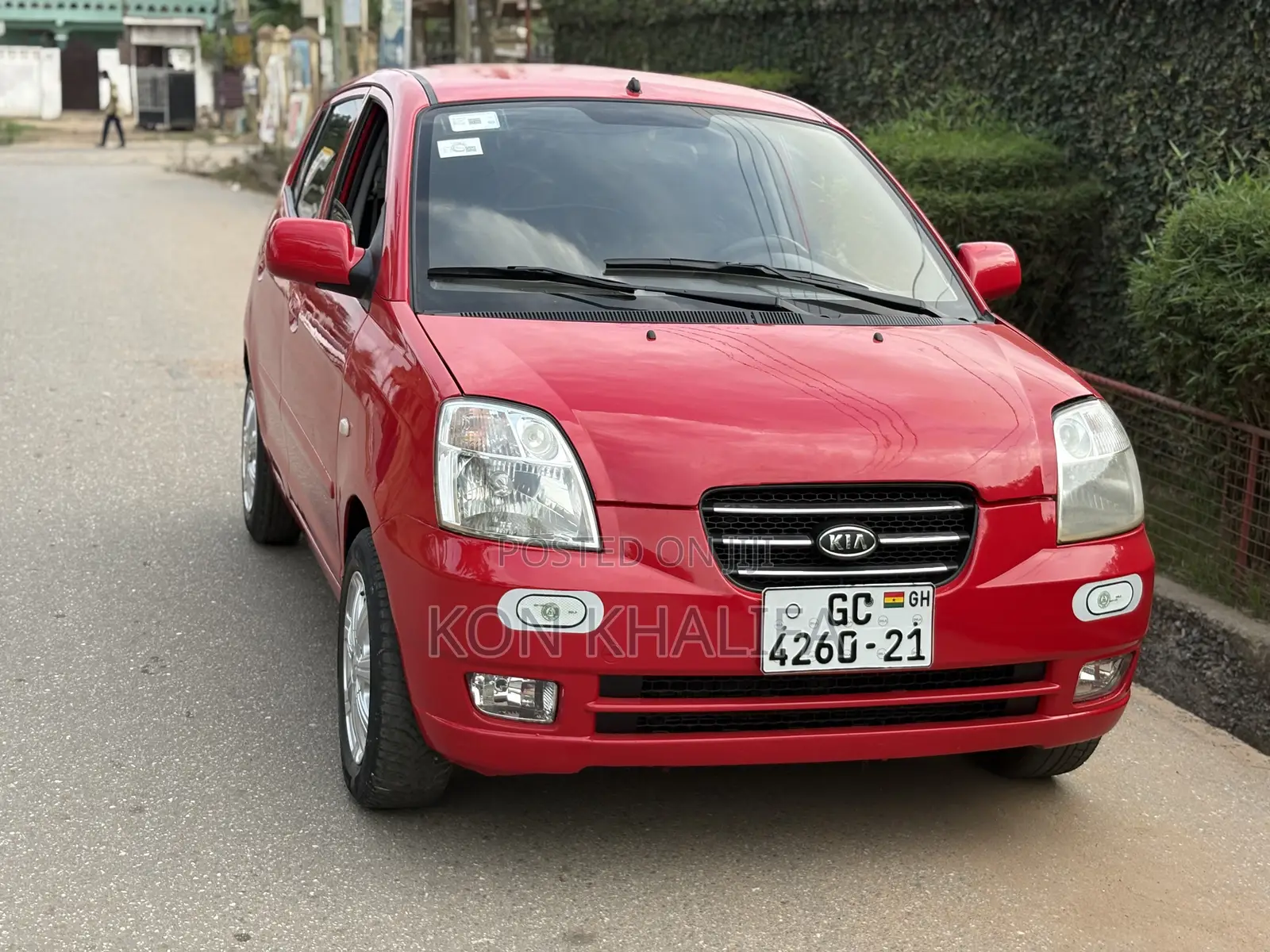 Kia Morning 2007 Red