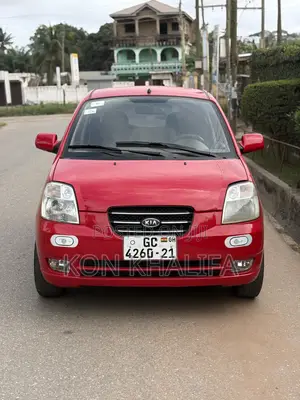 Kia Morning 2007 Red