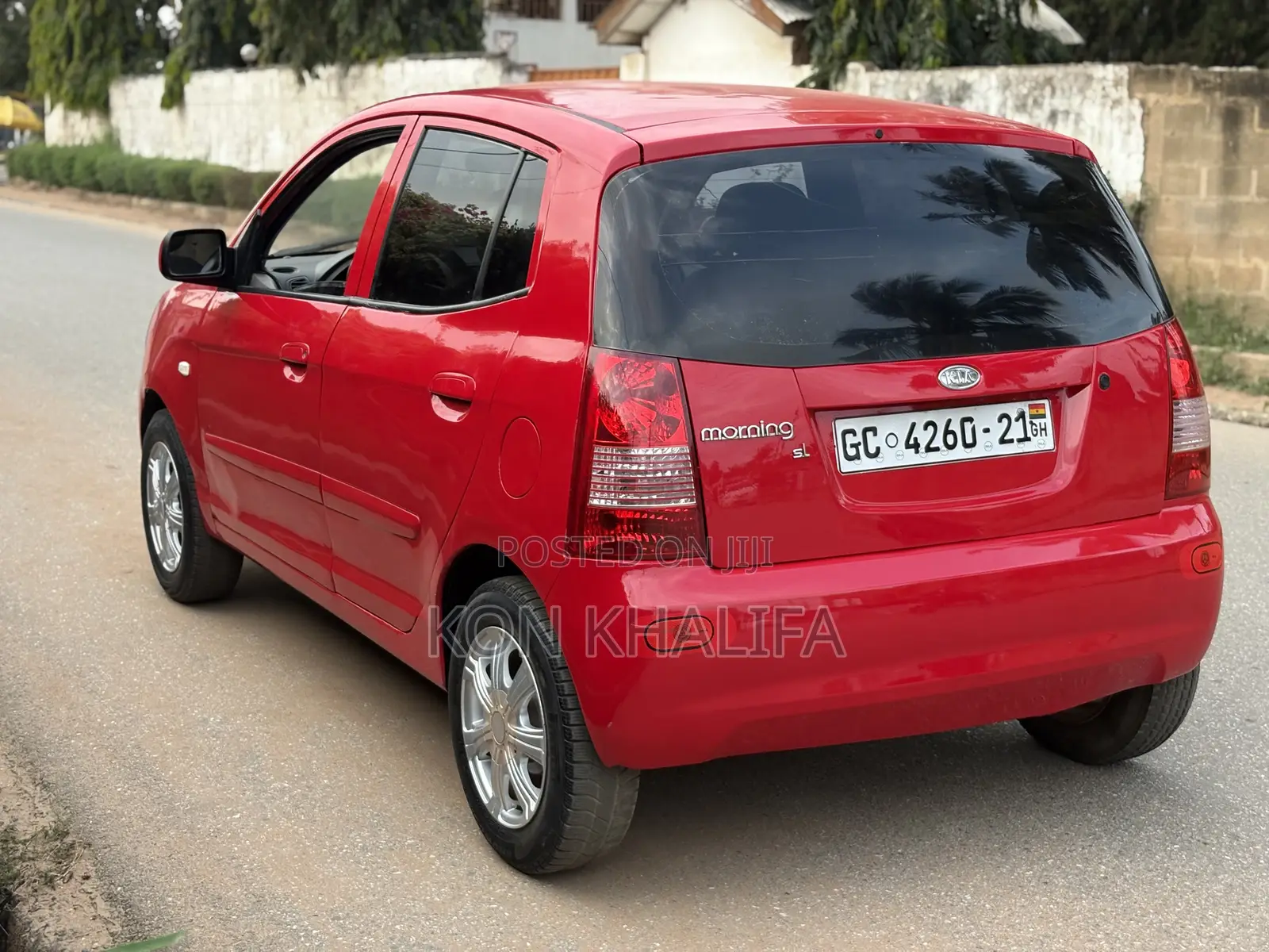Kia Morning 2007 Red