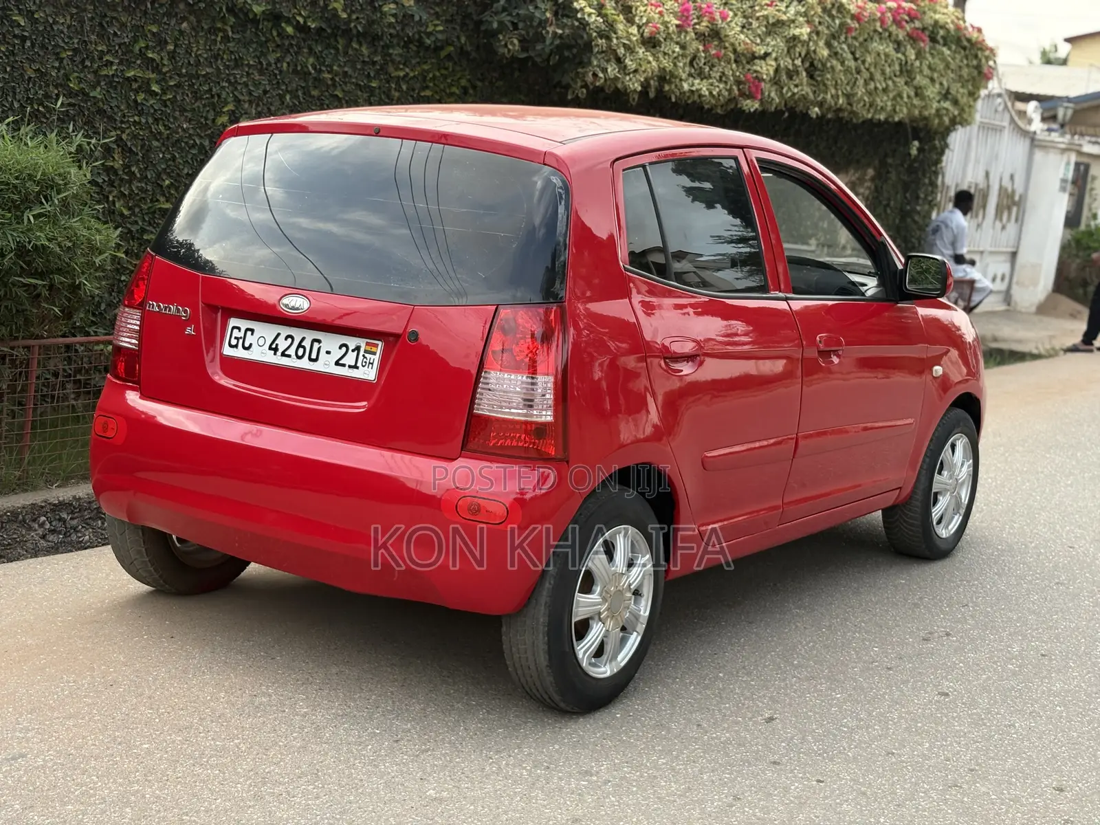 Kia Morning 2007 Red