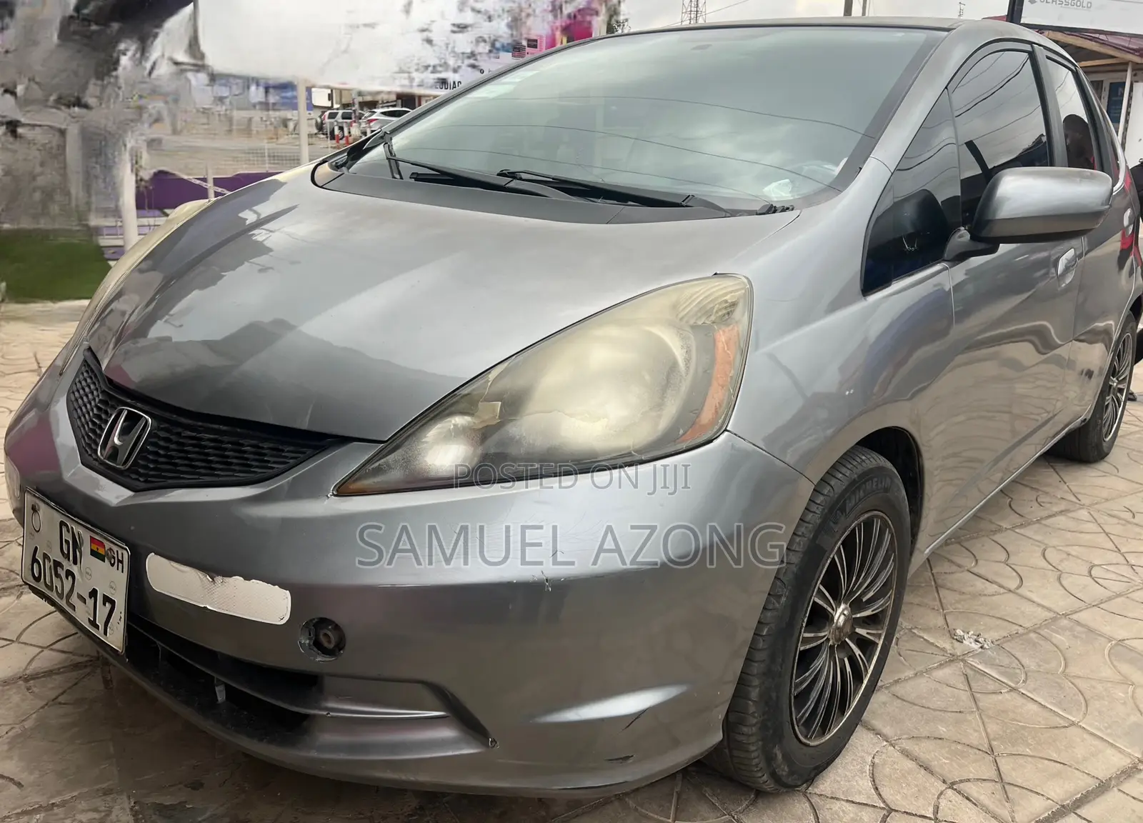 Honda Fit Automatic 2012 Gray