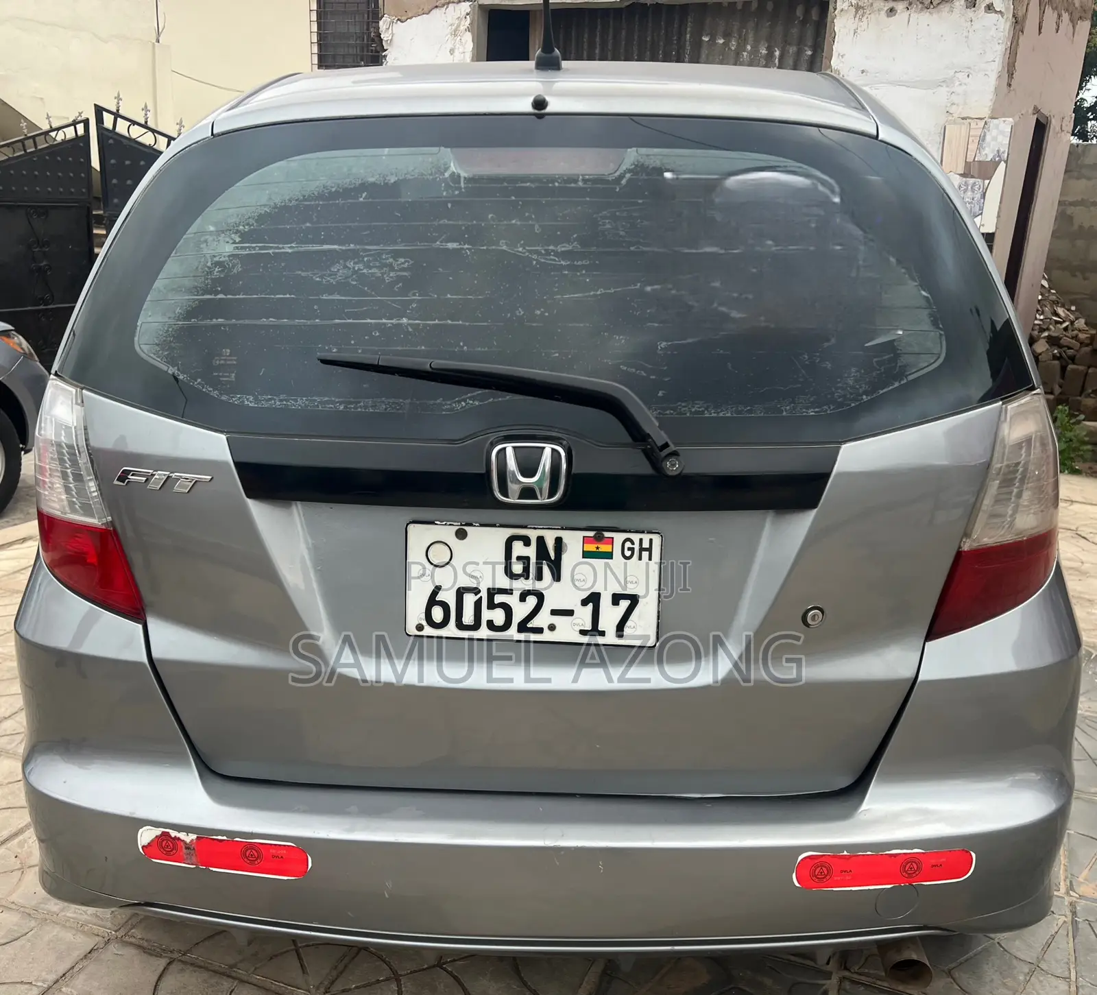 Honda Fit Automatic 2012 Gray