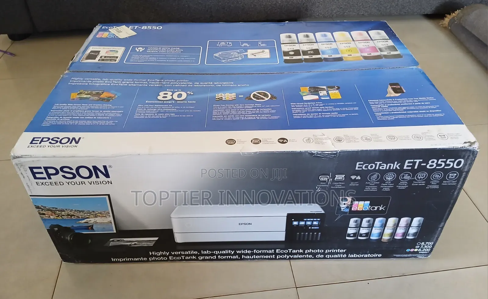 Epson EcoTank Photo ET-8550 - Brand New