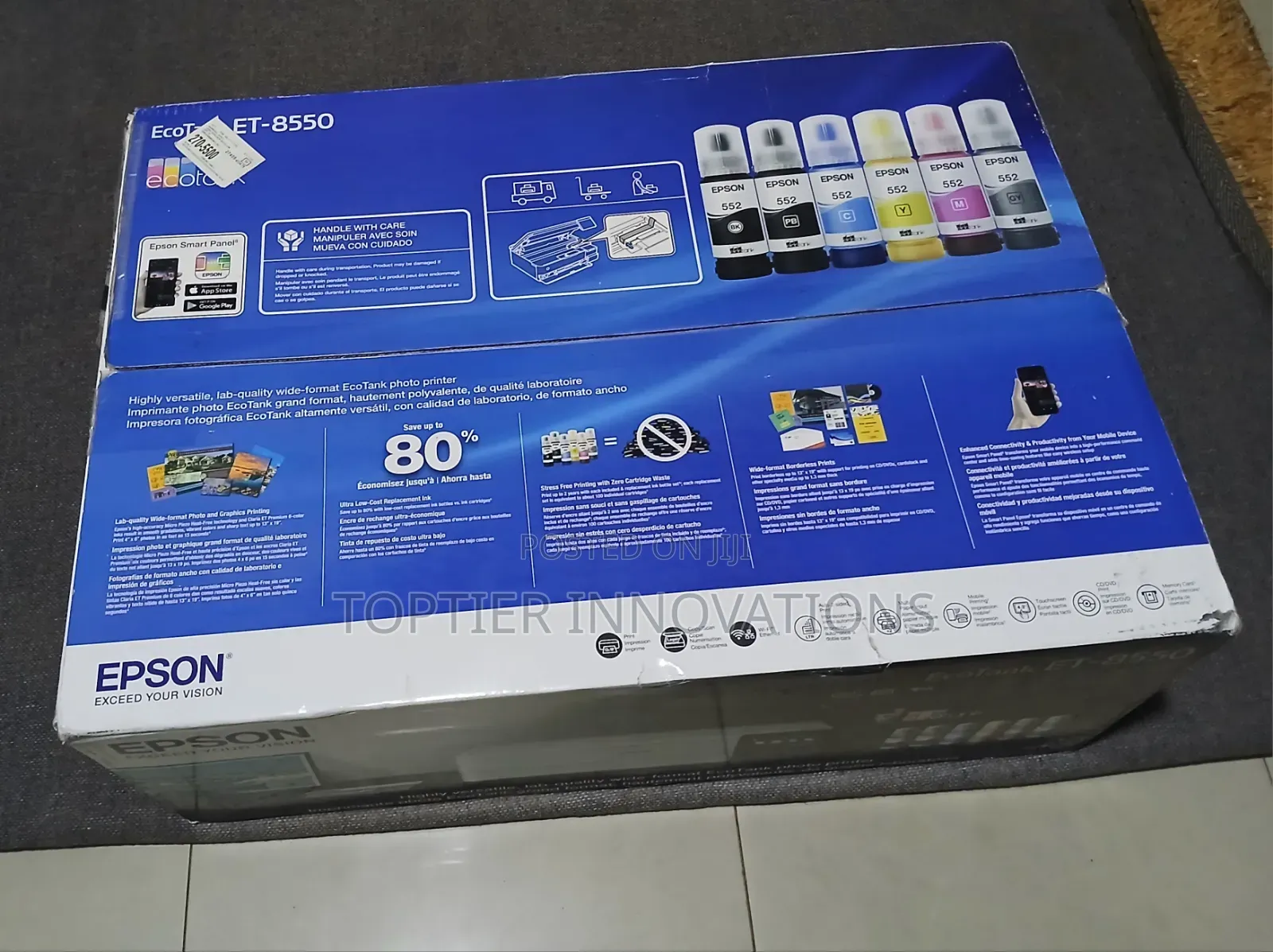 Epson EcoTank Photo ET-8550 - Brand New