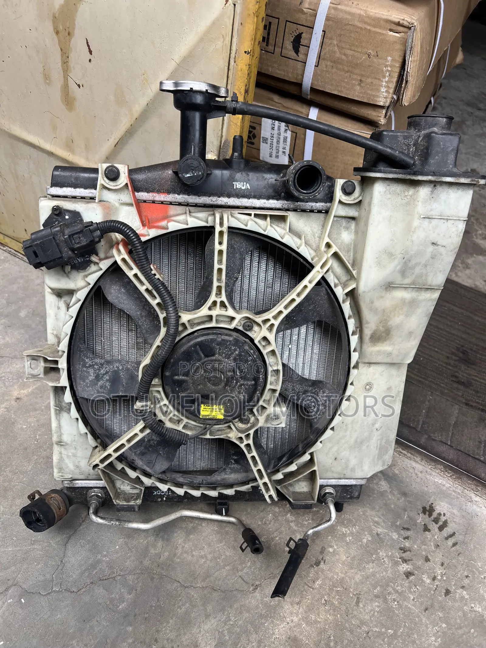 Kia Morning 2006 2007 2008 2009 2010 Radiator (Water Tank) Complete