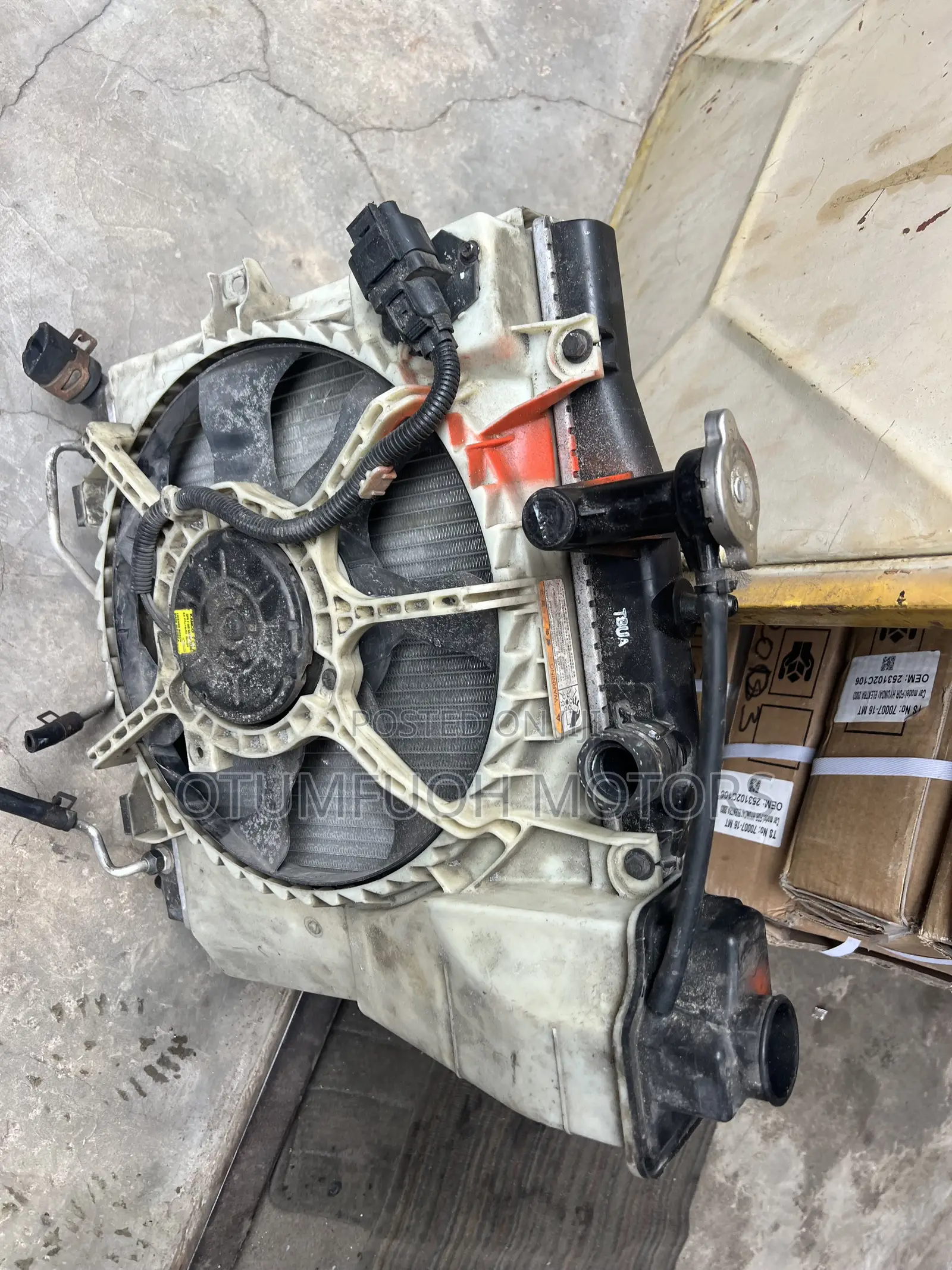 Kia Morning 2006 2007 2008 2009 2010 Radiator (Water Tank) Complete