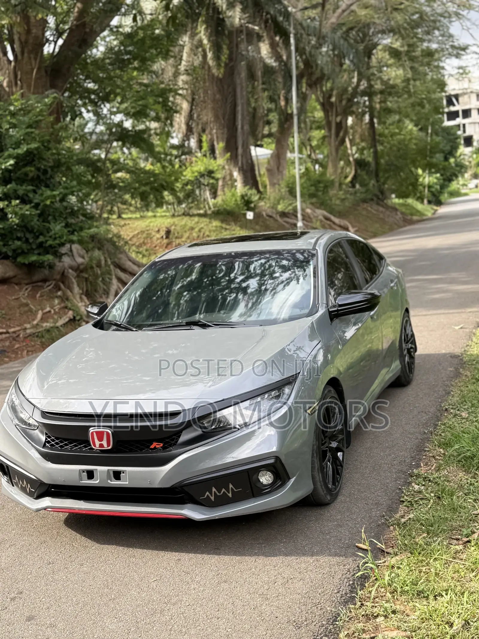 Honda Civic EX Sedan 2018 Gray