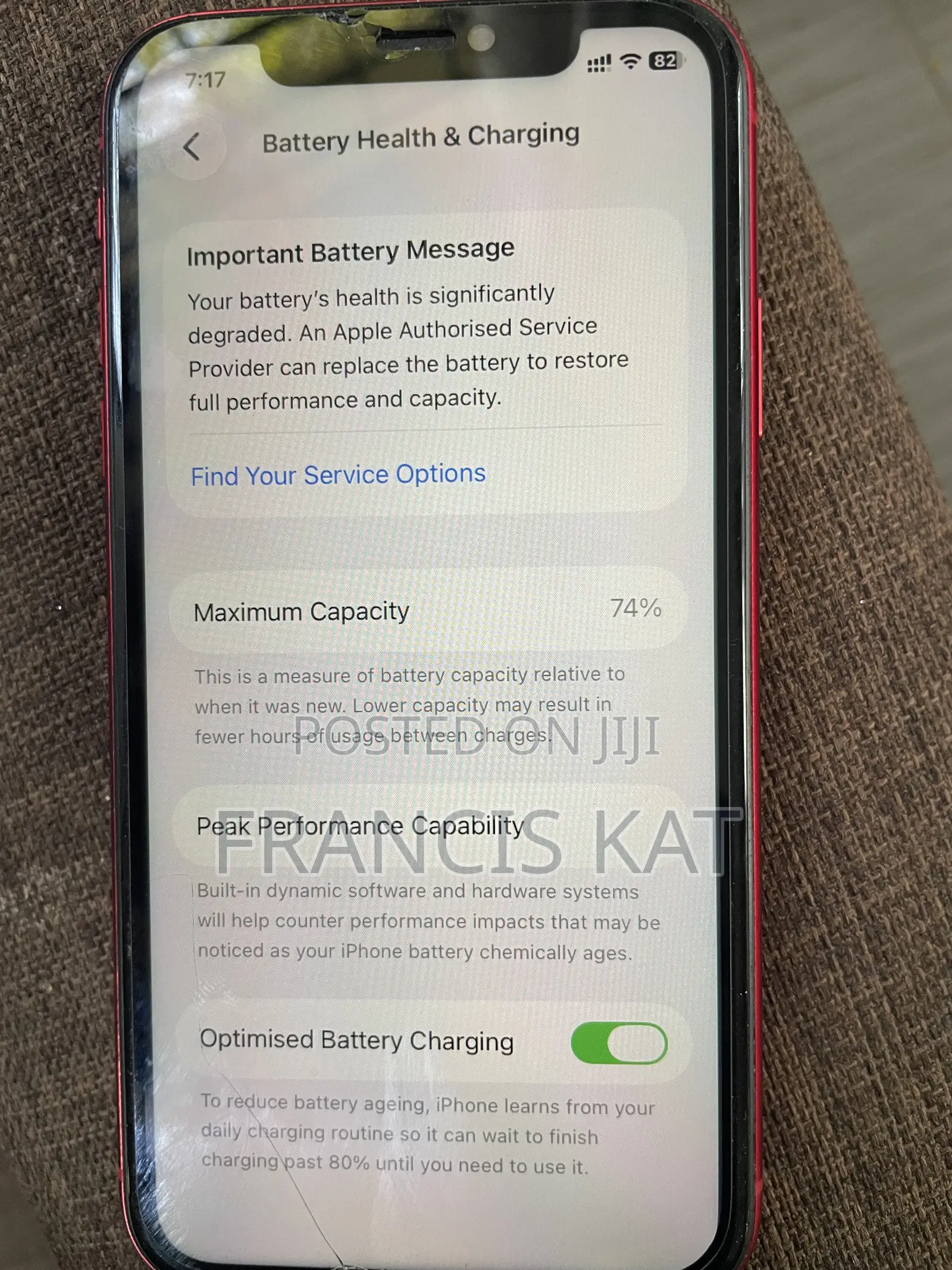 Apple iPhone 11 64 GB Red
