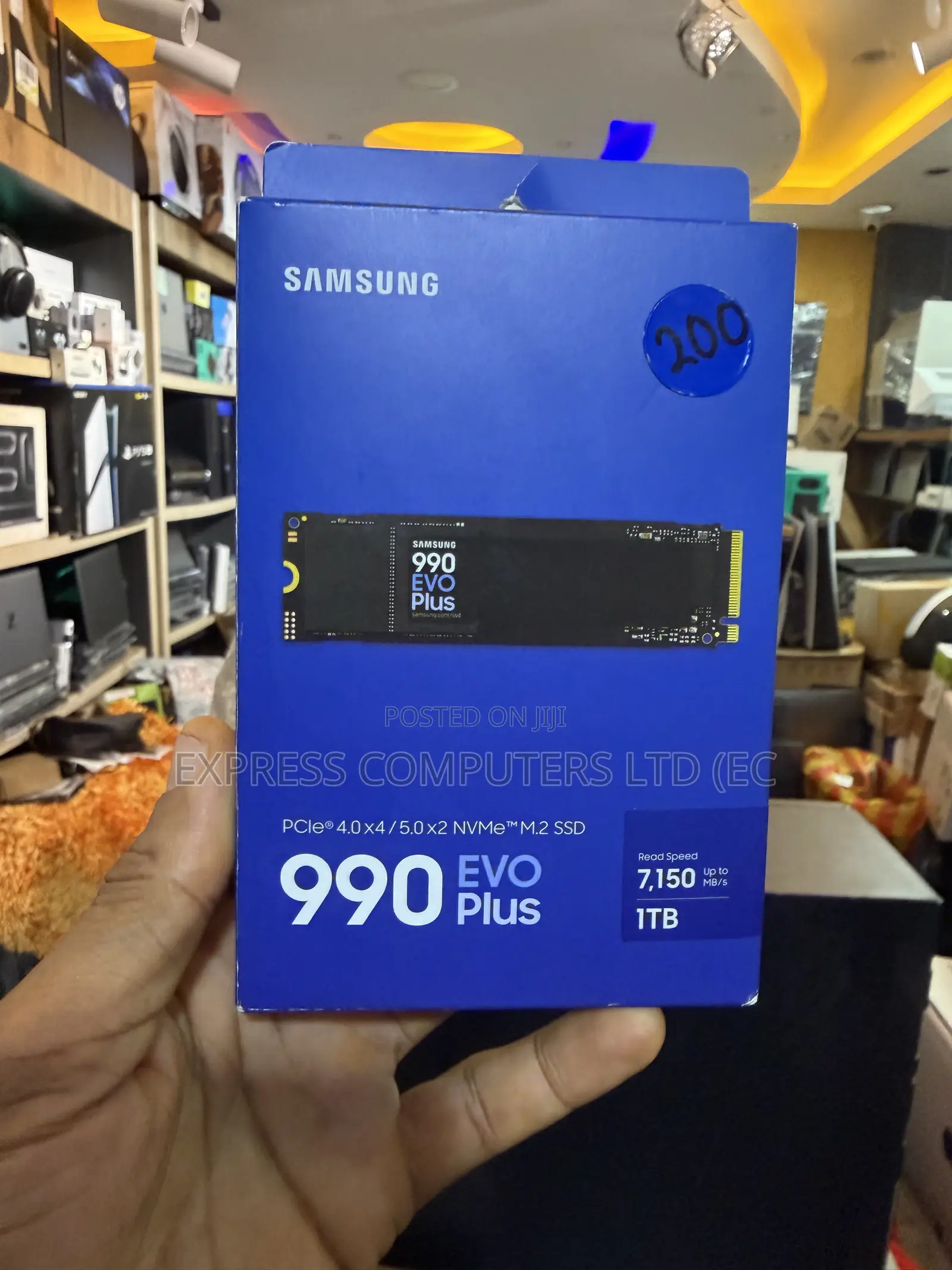 Samsung SSD 990 EVO Plus 1TB,PCIe Gen 4x4 | 5x2 M MB/s