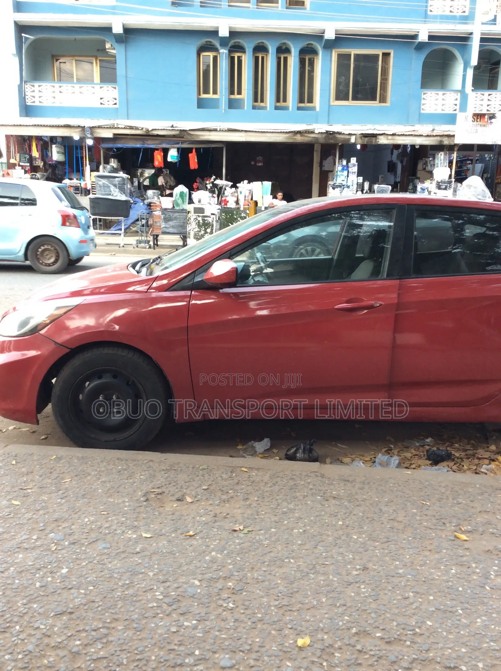 Hyundai Accent 2012 Red