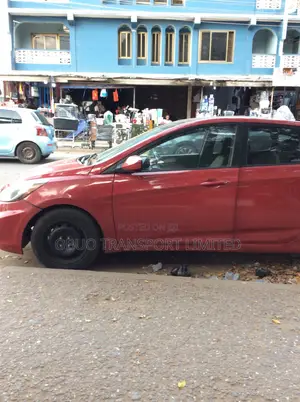 Hyundai Accent 2012 Red