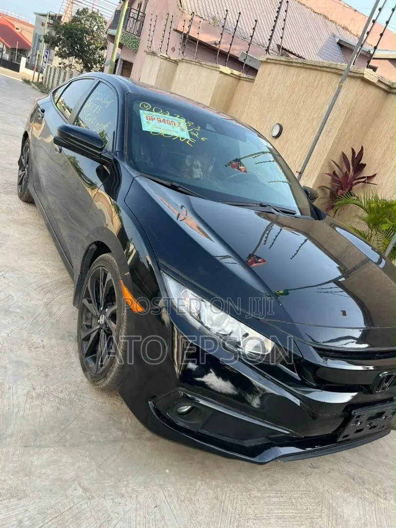Honda Civic Sport Sedan 2019 Black
