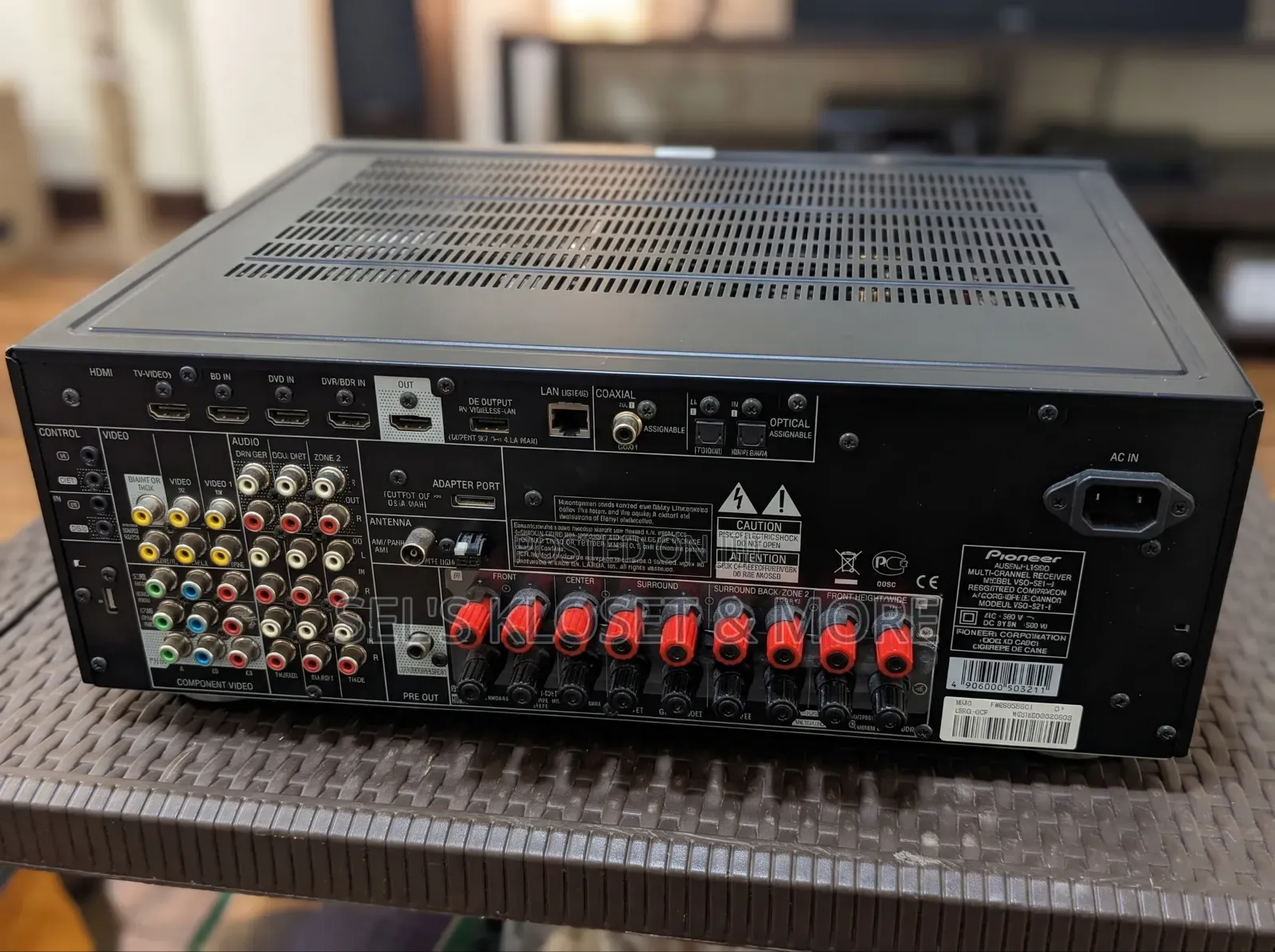 Pioneer Audio/Video Multi-Channel Receiver (Model VSX-921-K)