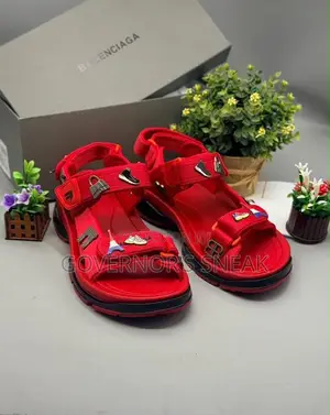 Balenciaga Tourist Pin Sports Sandals: Different Colors in Stock