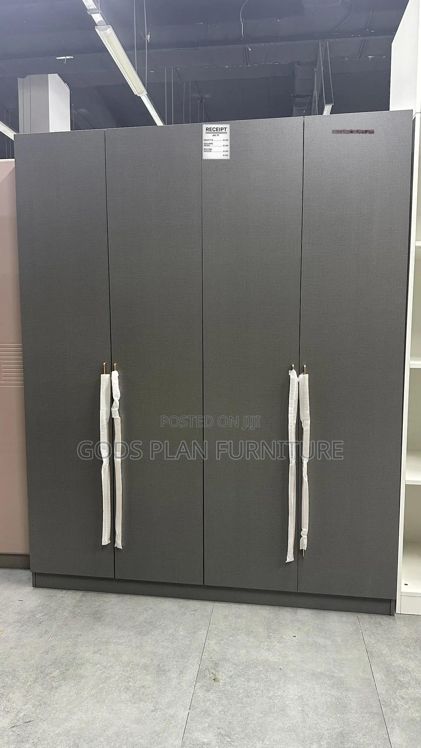 Modern Wooden Wardrobe (A801-4)