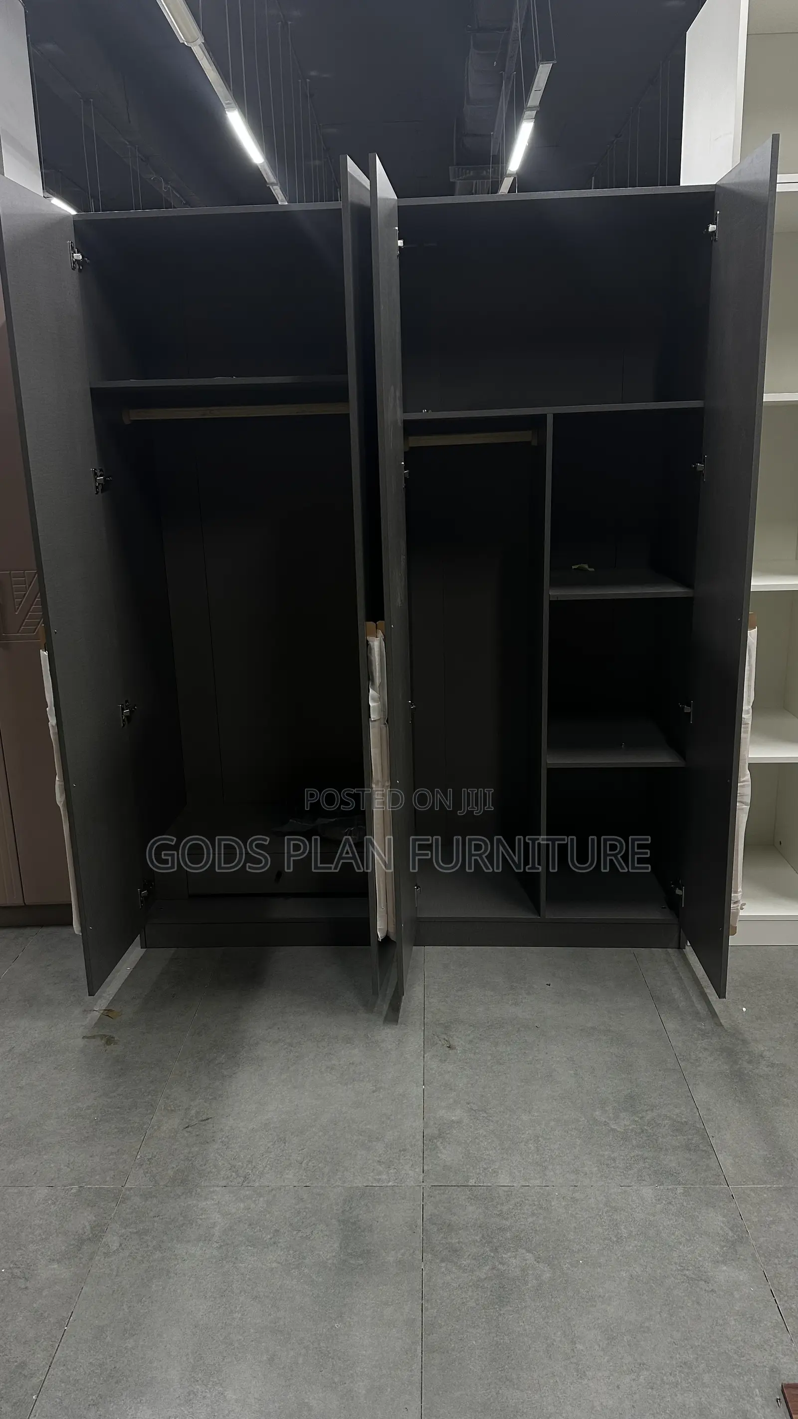 Modern Wooden Wardrobe (A801-4)
