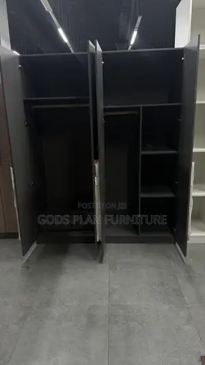 Modern Wooden Wardrobe (A801-4)