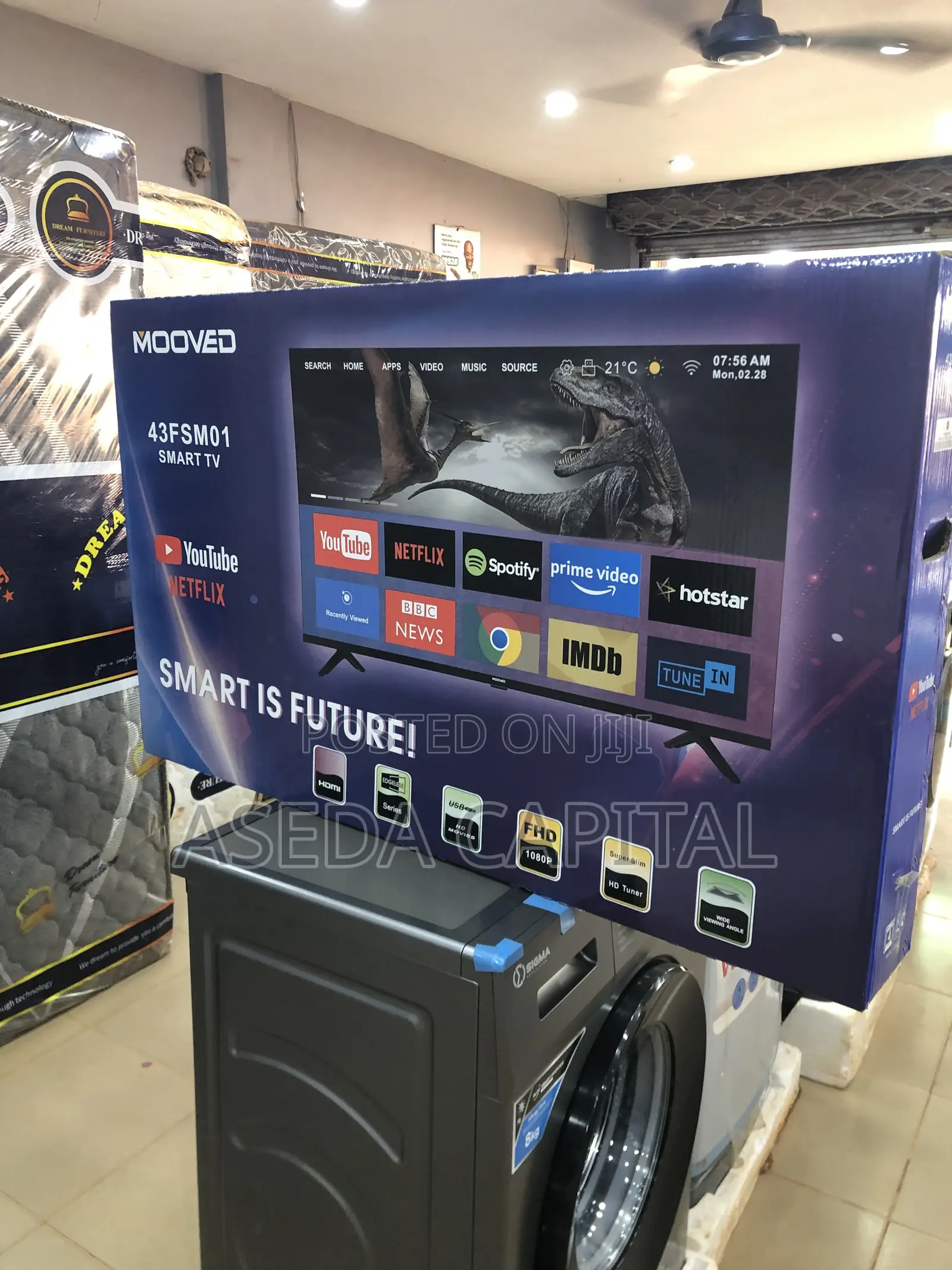 Mooved 43’ Smart TV