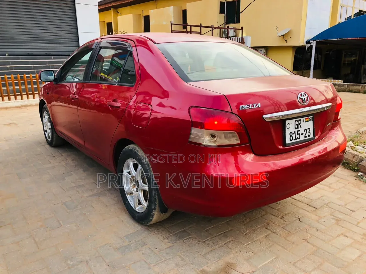 Toyota Belta 2010 Red