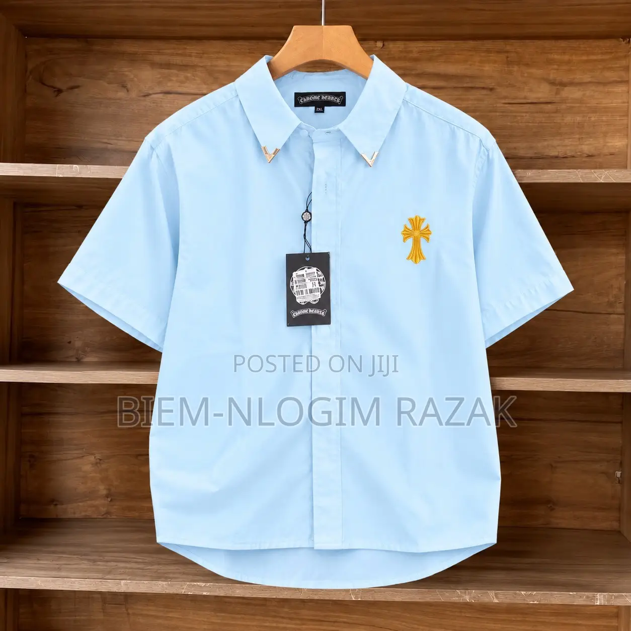 Topmost Quality Amiri, Chrome Hearts N Diesel Short Sleeves Shirts