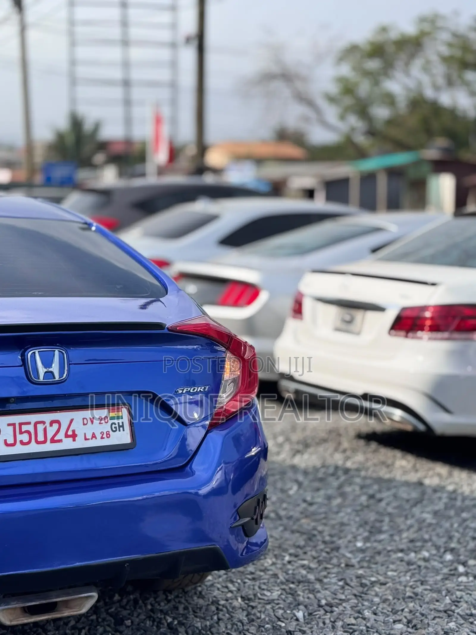 Honda Civic Sport Sedan 2019 Blue