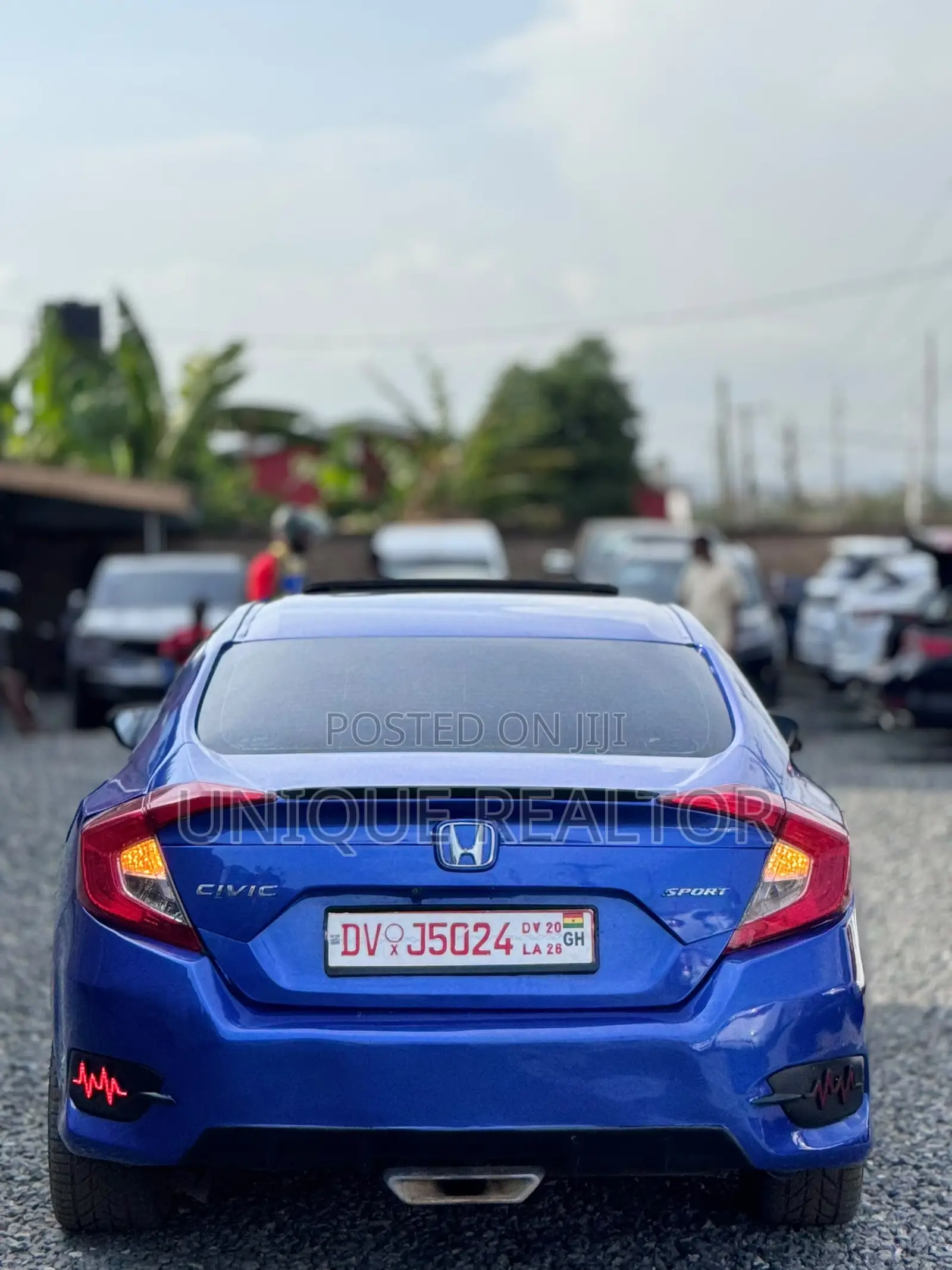 Honda Civic Sport Sedan 2019 Blue