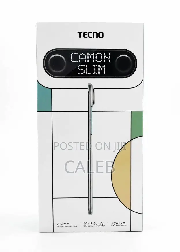New Tecno Camon Slim 256 GB White