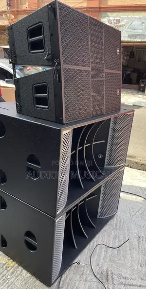 Double Sub and a Pair of Line Arrays With Full Set of Amplifiers