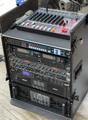 Double Sub and a Pair of Line Arrays With Full Set of Amplifiers
