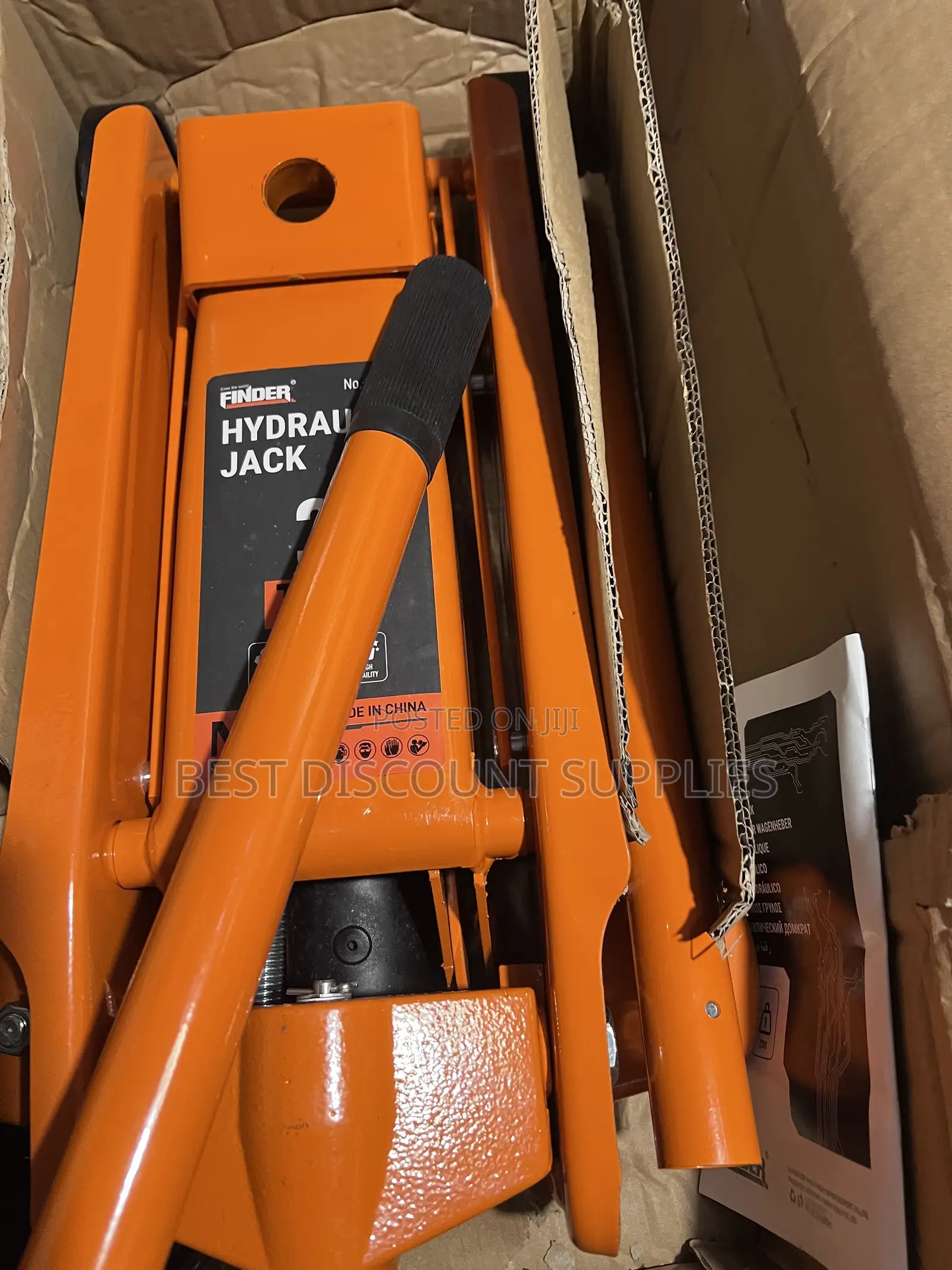 Original Finder 3T Hydraulic Floor Jack Excellent Quality