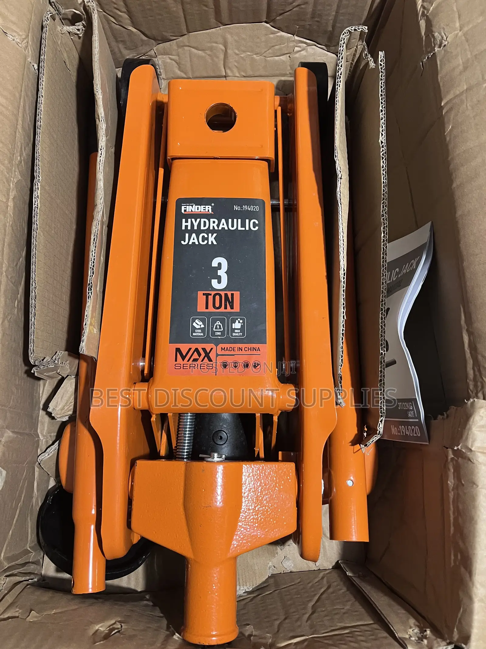 Original Finder 3T Hydraulic Floor Jack Excellent Quality