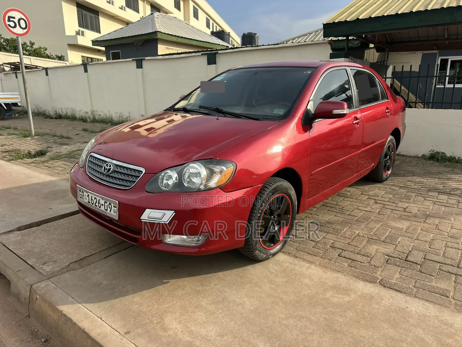 Toyota Corolla 1.8 VVTL-i TS 2007 Red