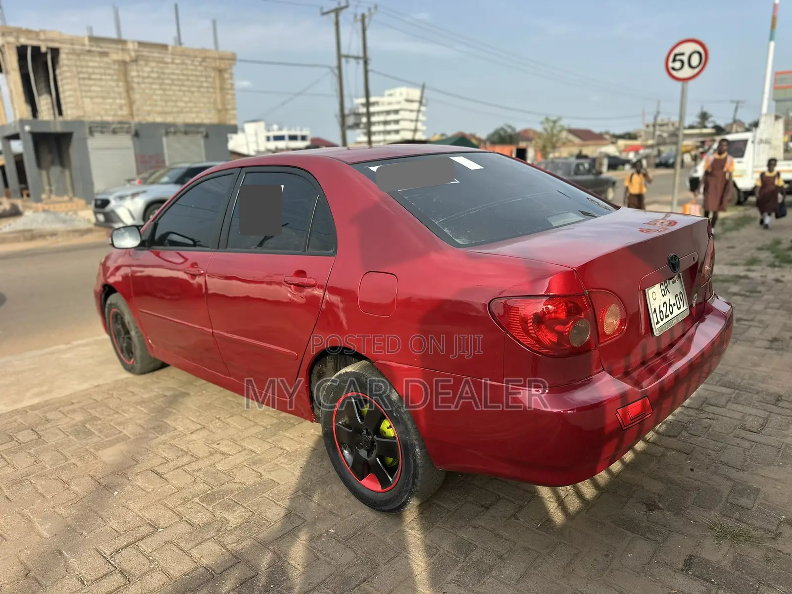 Toyota Corolla 1.8 VVTL-i TS 2007 Red