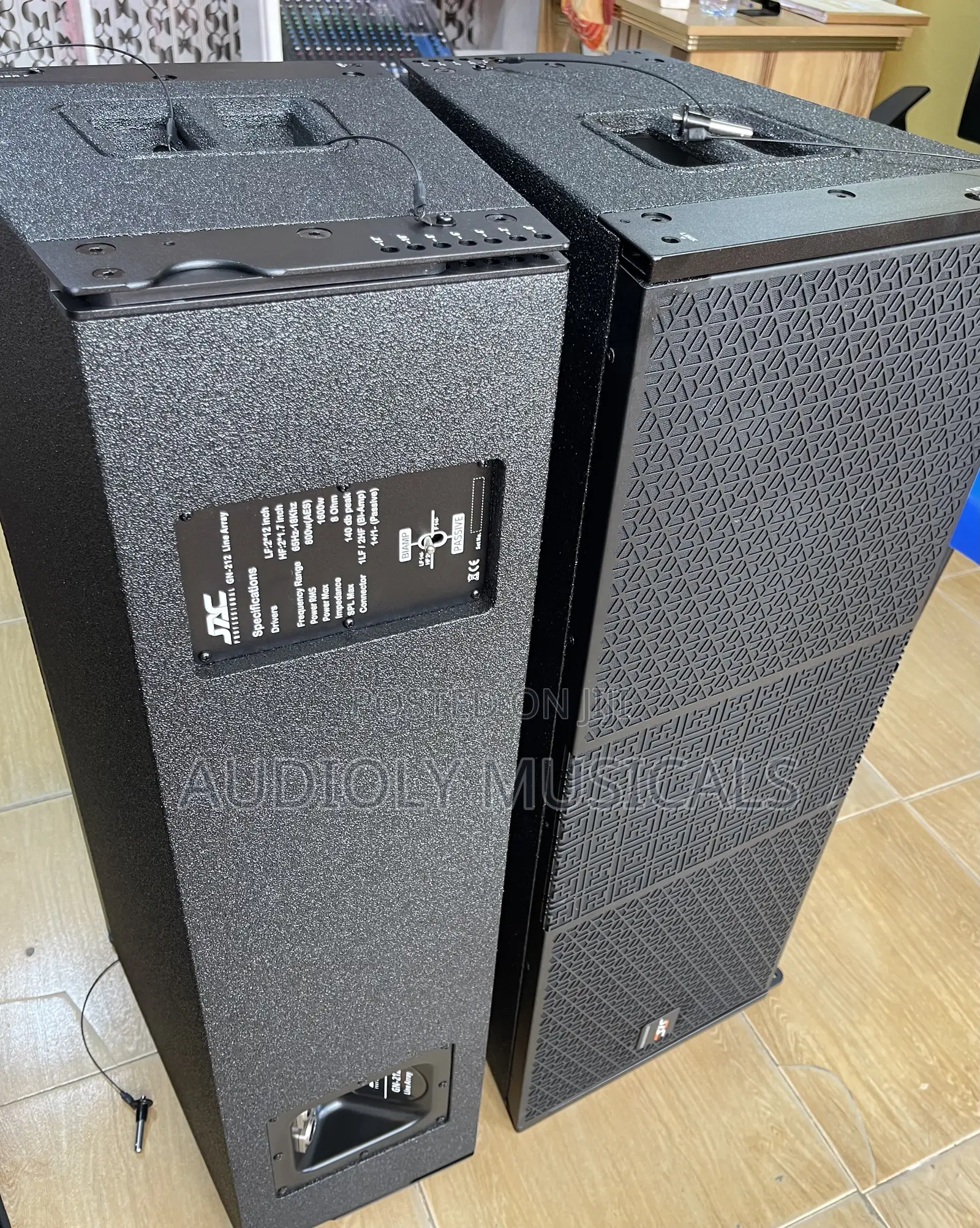 12 Inches Jac 3-Way Line Arrays (Pair) 16000watt
