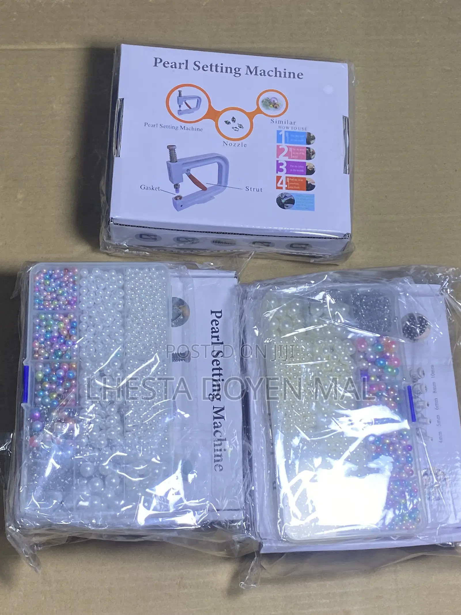 Portable Automatic Pearl and Beading Machine