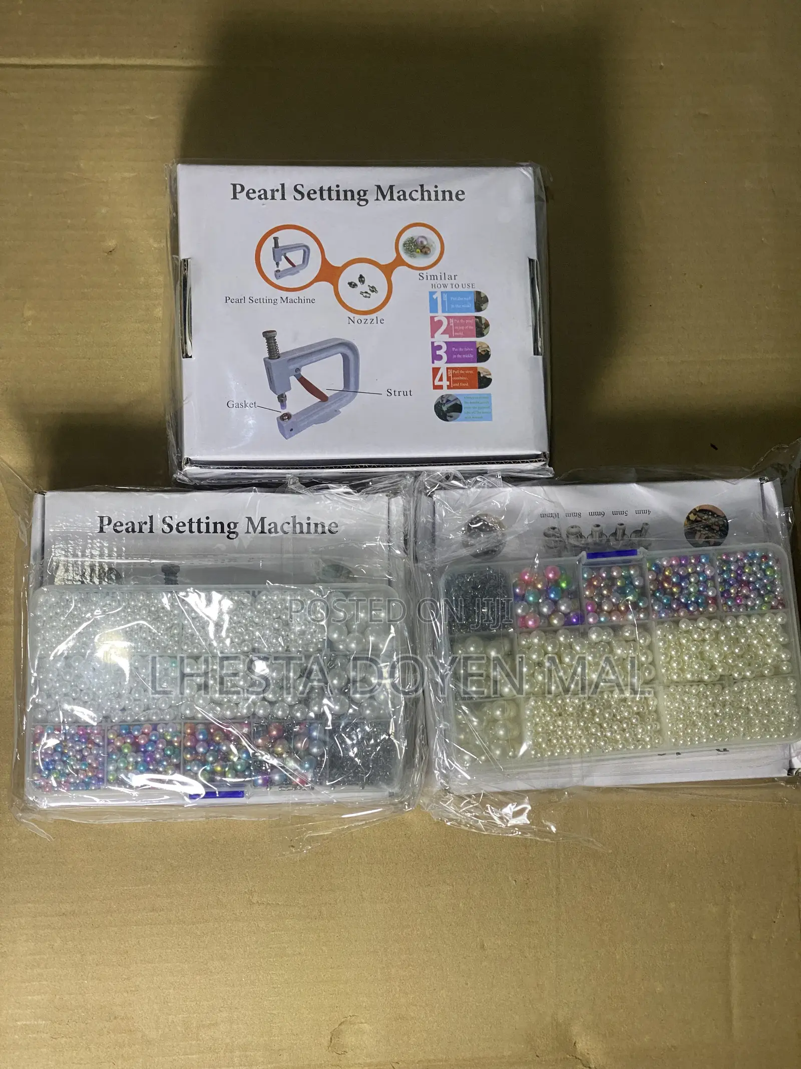 Portable Automatic Pearl and Beading Machine