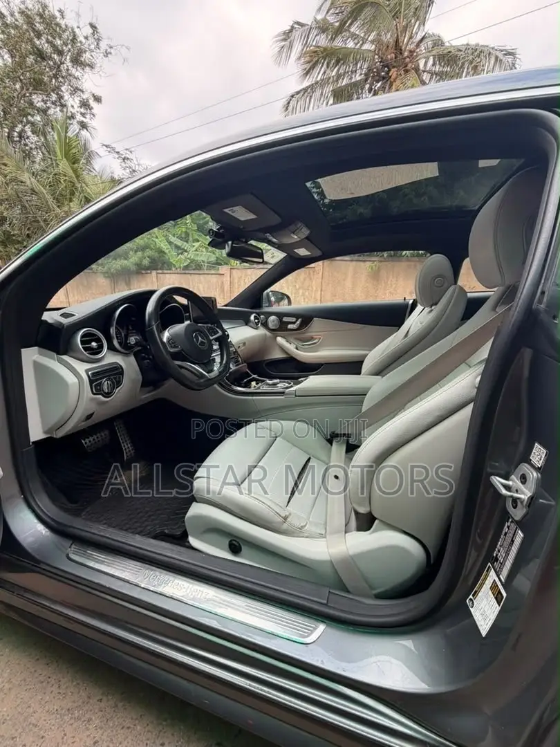 Mercedes-Benz C300 Base Coupe RWD (2.0L 4cyl 7A) 2017 Silver