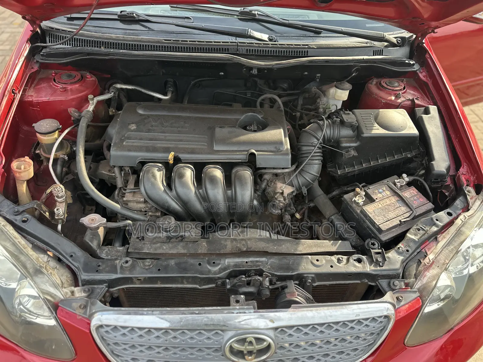Toyota Corolla 1.8 VVTL-i TS 2007 Red