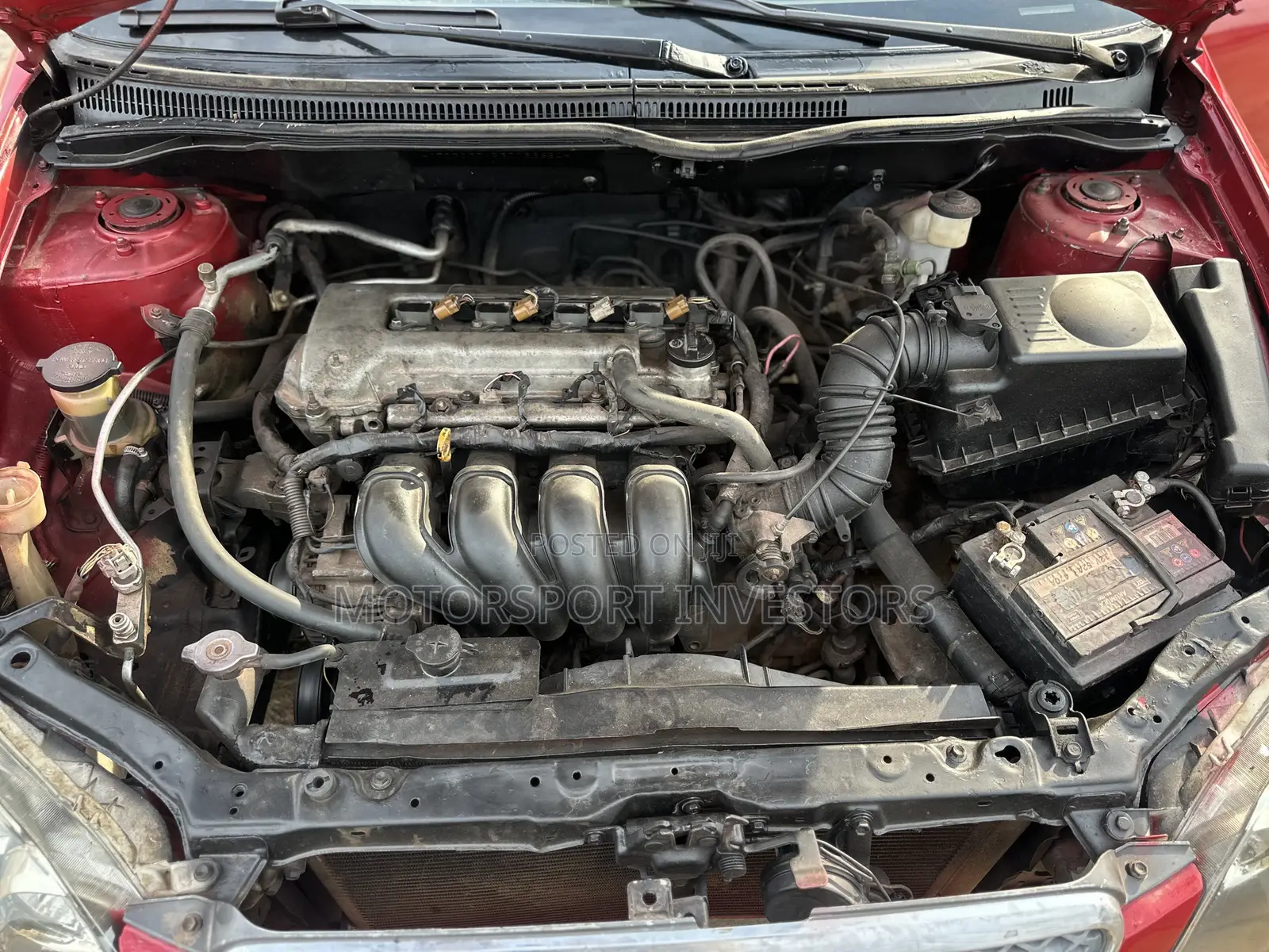 Toyota Corolla 1.8 VVTL-i TS 2007 Red
