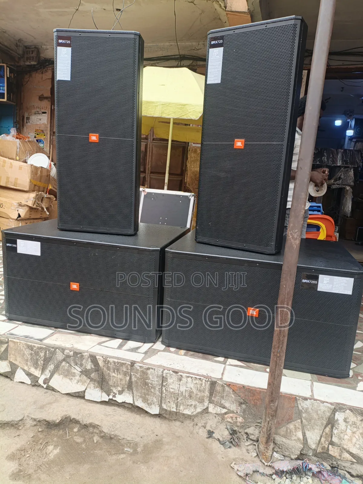 JBL Full Range and JBL Double Subwoofer 18"