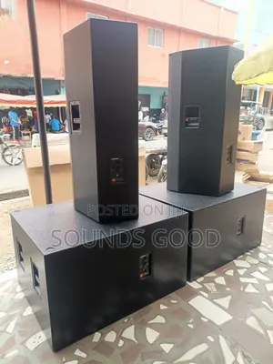 JBL Full Range and JBL Double Subwoofer 18"