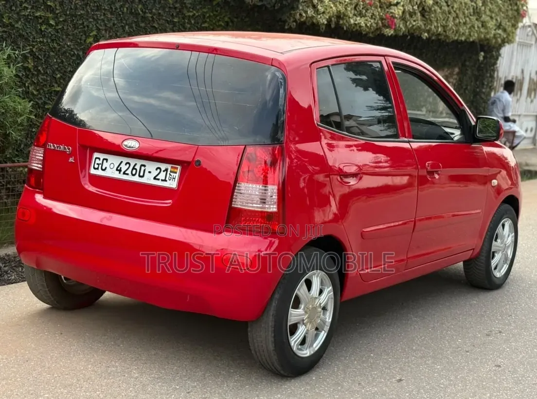 Kia Morning 2007 Red