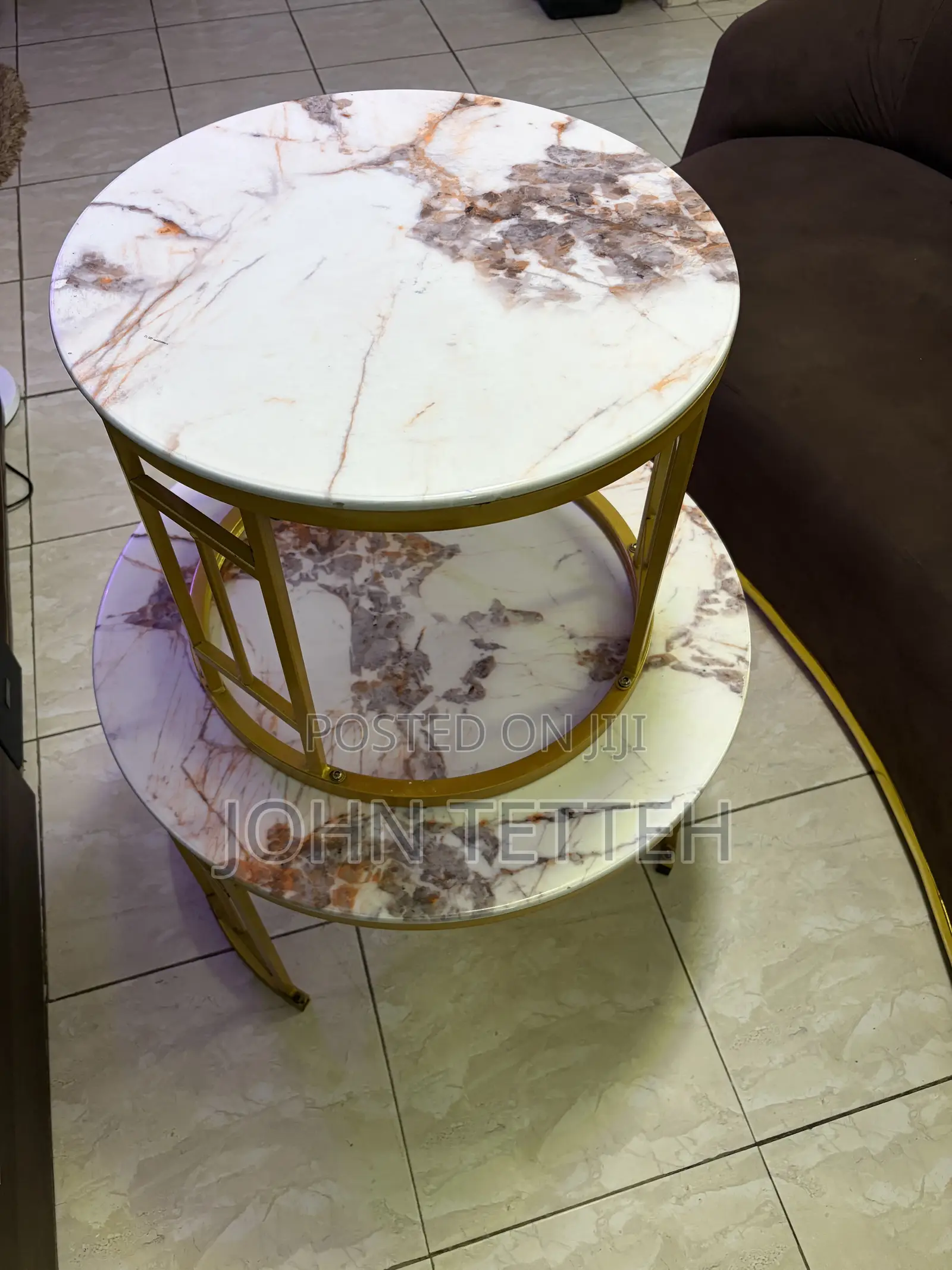 2in1 Marble Center Table