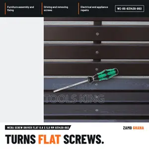 Wera Screw Driver Flat 0.8 X 5.0 Mm 031420-002 - WE-05-031420-002