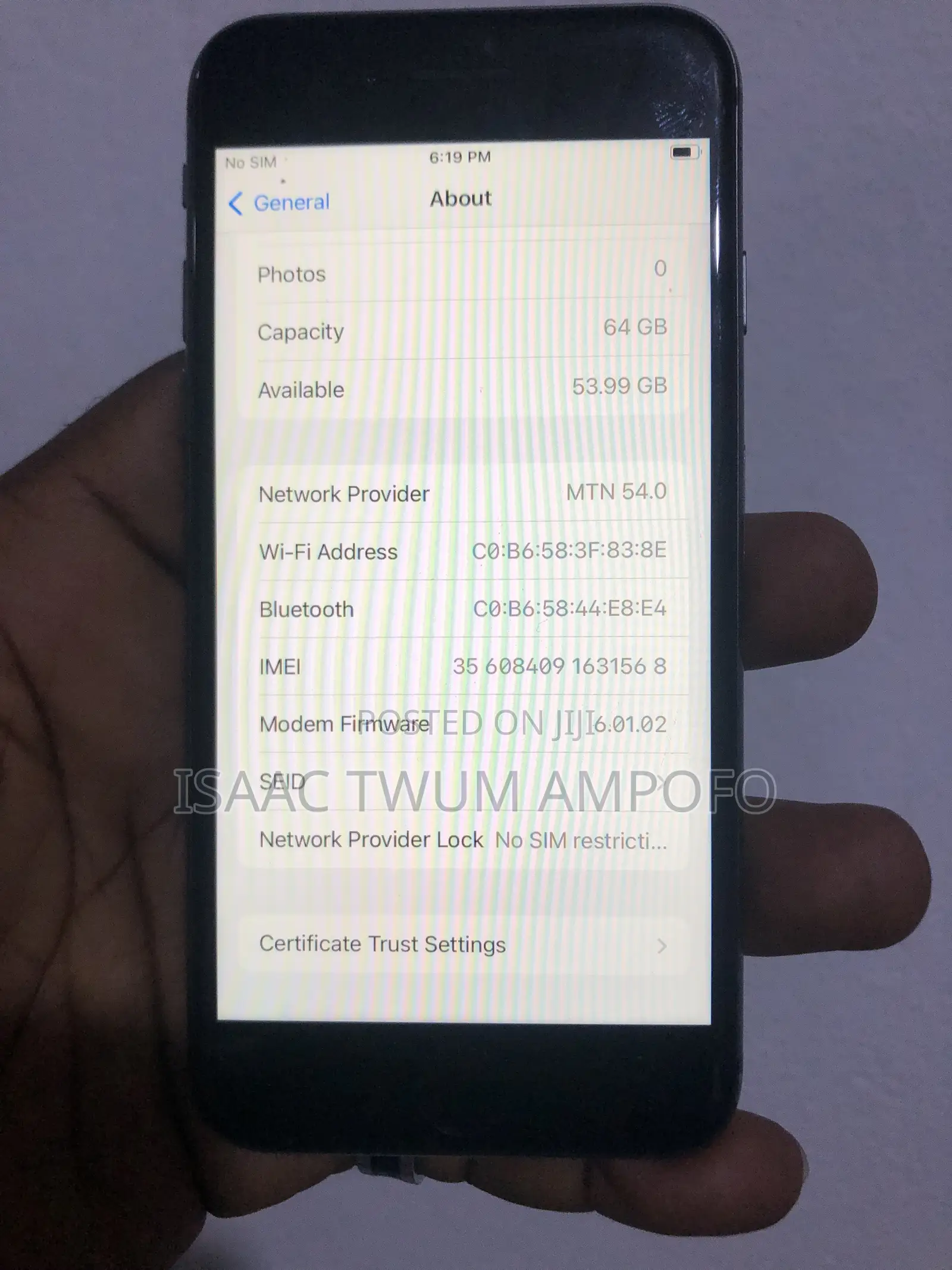 Apple iPhone 8 64 GB Black