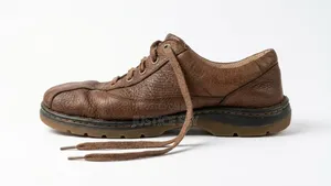 Secondhand Dr. Martens "John" Brown Leather Low-Top Oxfords